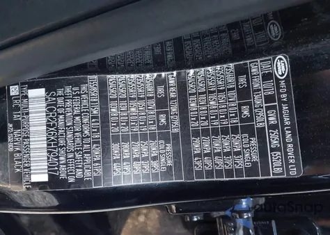 2019 Land Rover Discovery Sport Hse/Landmark Edition из США, поврежденный, VIN SALCR2FX6KH794017